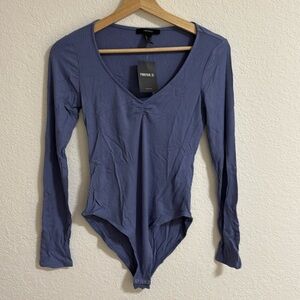 😍NWT!!! Forever 21 Blue Bodysuits